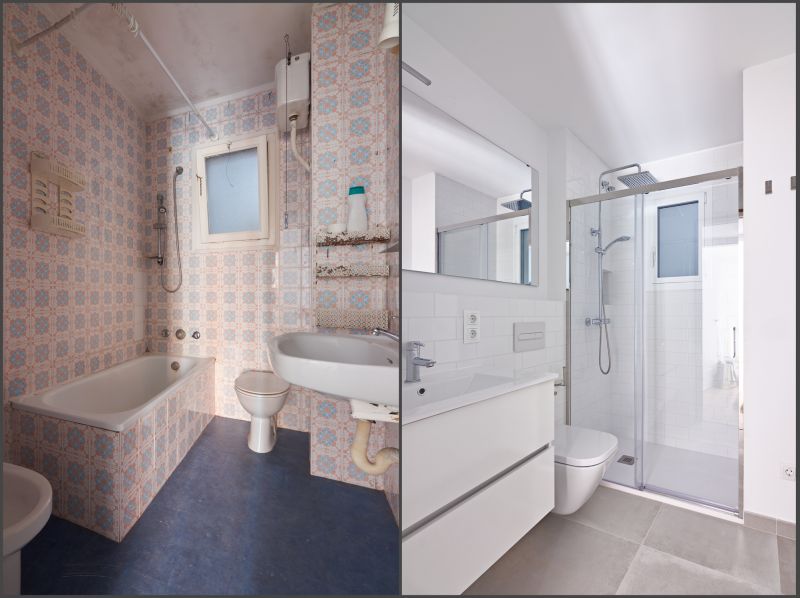 Elegant Bathroom Before and After